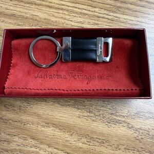 Salvatore Ferragamo Black Keychain